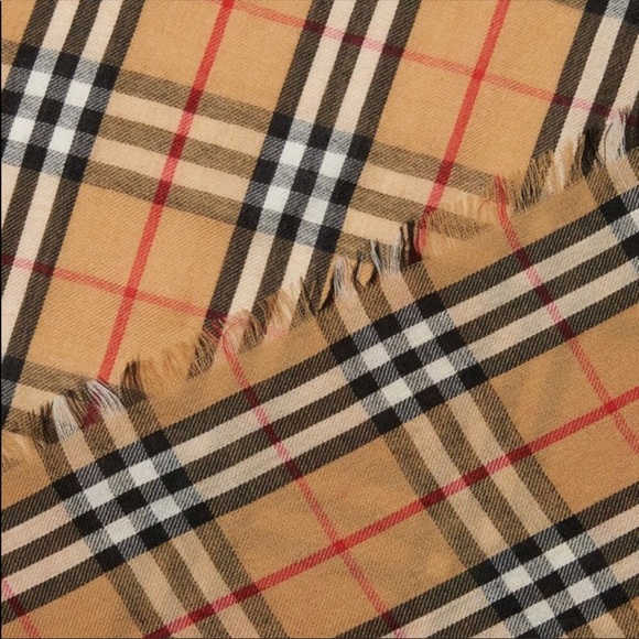 Rare NEW “Burberry London” 100%Cashmere Nova Chck - Picture 4 of 8